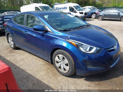 HYUNDAI ELANTRA 2016