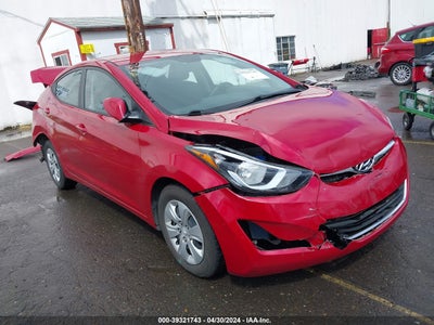 HYUNDAI ELANTRA 2016