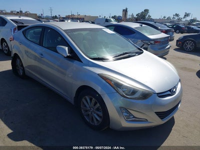 HYUNDAI ELANTRA 2016