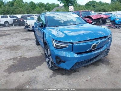 VOLVO C40 RECHARGE PURE ELECTRIC 2022