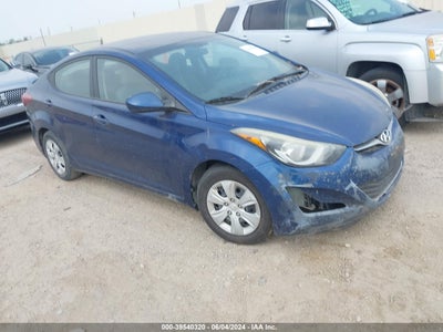HYUNDAI ELANTRA 2016
