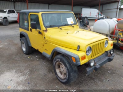 JEEP WRANGLER 2000