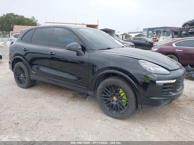 PORSCHE CAYENNE E-HYBRID 2017
