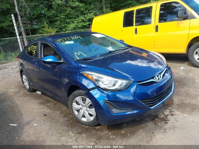 HYUNDAI ELANTRA 2016