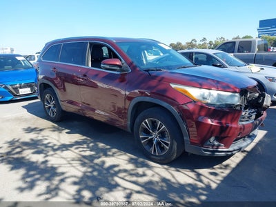 TOYOTA HIGHLANDER 2016