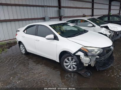 Toyota Corolla Le 2016