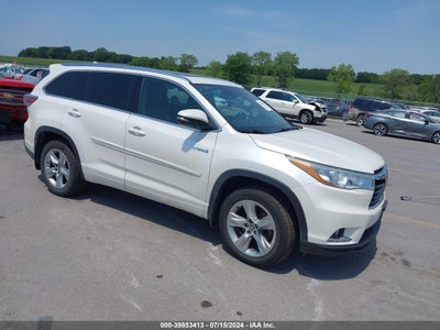 TOYOTA HIGHLANDER HYBRID 2016