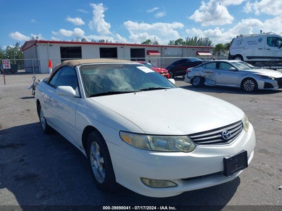 TOYOTA CAMRY SOLARA 2002