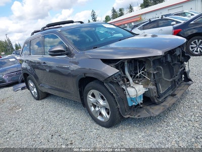 TOYOTA HIGHLANDER HYBRID 2015