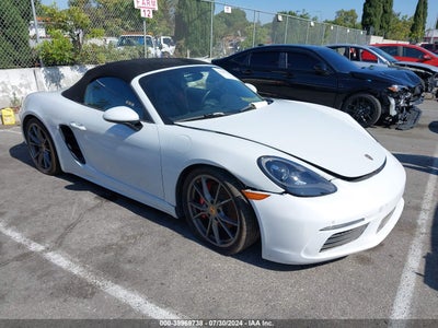 PORSCHE 718 BOXSTER 2019