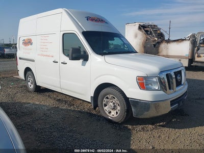 NISSAN NV CARGO NV2500 HD 2013