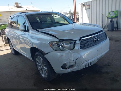TOYOTA HIGHLANDER HYBRID 2008