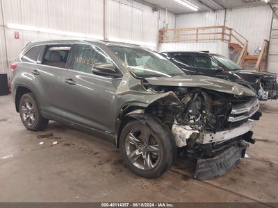 TOYOTA HIGHLANDER HYBRID 2017