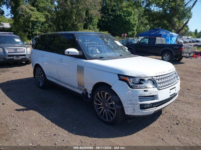 LAND ROVER RANGE ROVER 2016