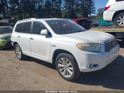 TOYOTA HIGHLANDER HYBRID 2008