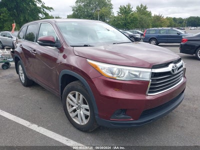 TOYOTA HIGHLANDER 2016