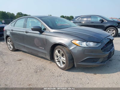 FORD FUSION HYBRID 2018