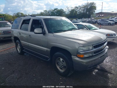 CHEVROLET TAHOE 2001