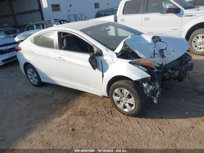 HYUNDAI ELANTRA 2016