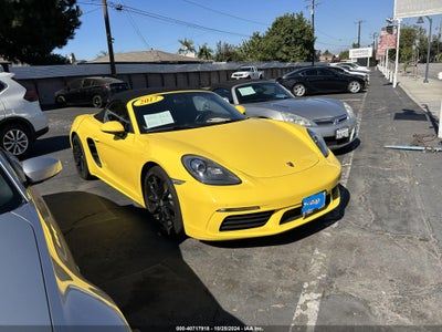 PORSCHE 718 BOXSTER 2017