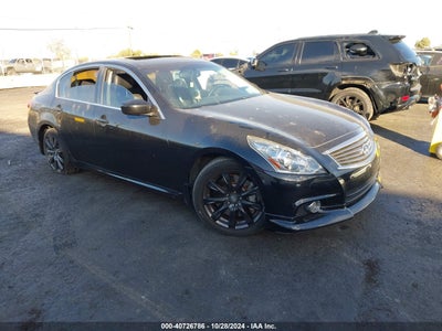 INFINITI G37 2012