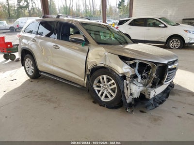TOYOTA HIGHLANDER 2016