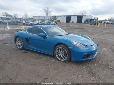 PORSCHE 718 CAYMAN 2018