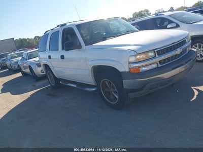 CHEVROLET TAHOE 2001