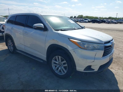 TOYOTA HIGHLANDER 2016