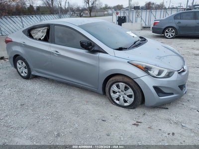 HYUNDAI ELANTRA 2016