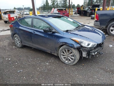 HYUNDAI ELANTRA 2016