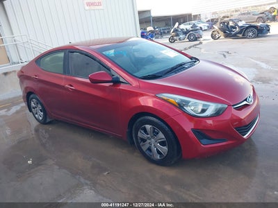 HYUNDAI ELANTRA 2016