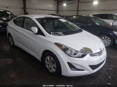 HYUNDAI ELANTRA 2016
