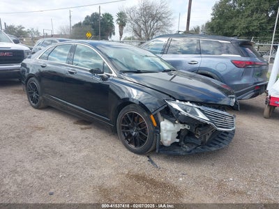 LINCOLN MKZ 2016