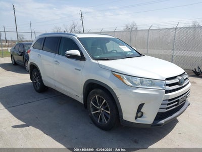 TOYOTA HIGHLANDER HYBRID 2017