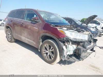 TOYOTA HIGHLANDER HYBRID 2017