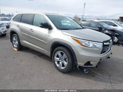 TOYOTA HIGHLANDER HYBRID 2016