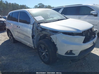 TOYOTA HIGHLANDER 2016