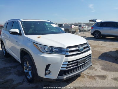 TOYOTA HIGHLANDER HYBRID 2017