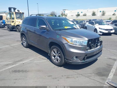 TOYOTA HIGHLANDER XLE V6 2015