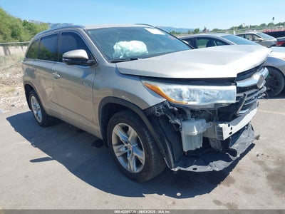 TOYOTA HIGHLANDER HYBRID 2014