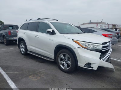 TOYOTA HIGHLANDER HYBRID 2016