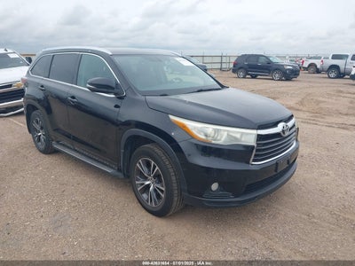 TOYOTA HIGHLANDER 2016