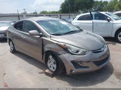 HYUNDAI ELANTRA 2016
