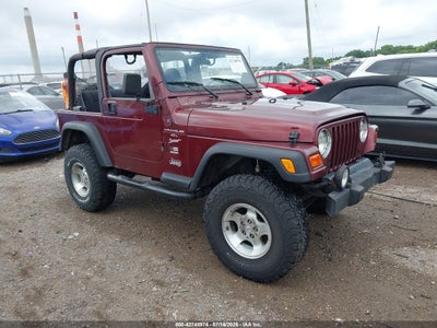 JEEP WRANGLER 2001