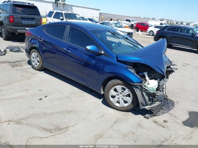 HYUNDAI ELANTRA 2016