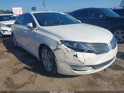 LINCOLN MKZ HYBRID 2014