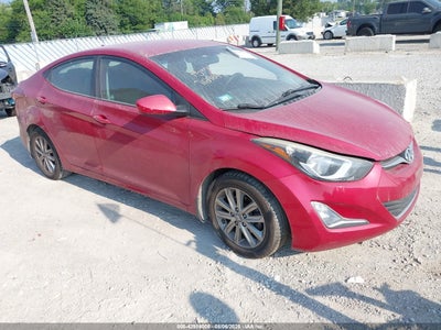 HYUNDAI ELANTRA 2016