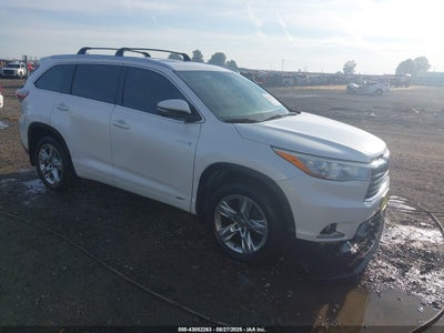 TOYOTA HIGHLANDER HYBRID 2016