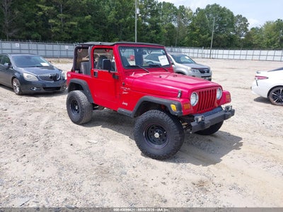JEEP WRANGLER 2001